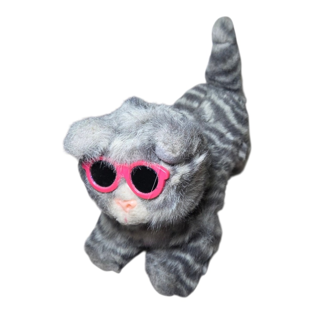 Universal Studios Opening Year Cat With Sunglasses Plush Stuffed Animal Toy 1990